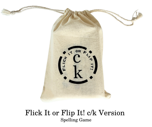 Flick It or Flip It! k/c Version: Spelling Game