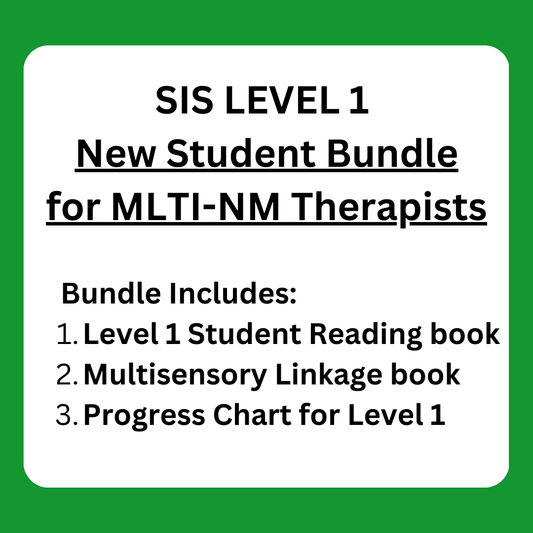 Level 1 SIS New Student Bundle for MLTI-NM therapists