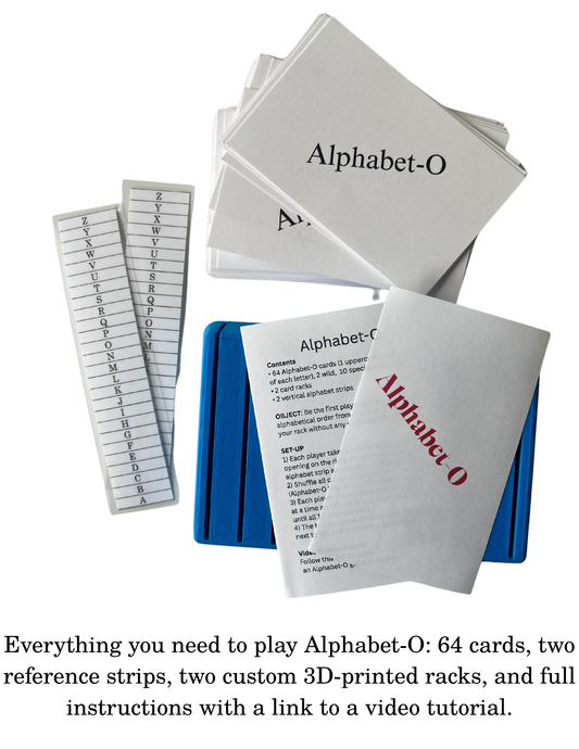 Image of Alphabet-O game components