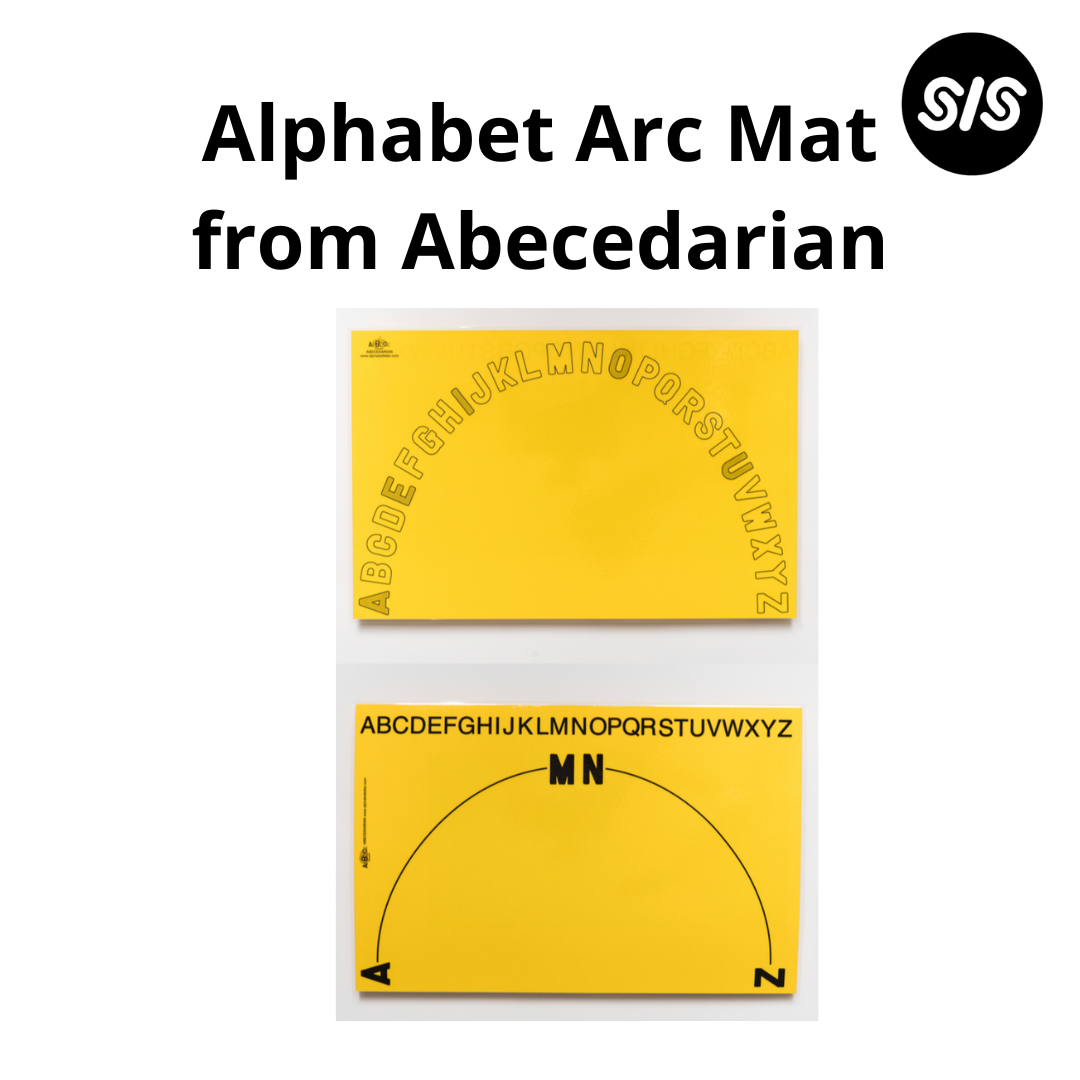 Alphabet arc mat image