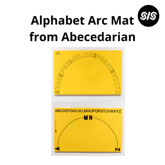 Alphabet arc mat image