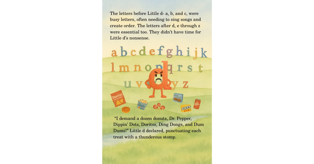 The Diabolical Tale of Demanding Little d and His Very Distressed Dad!