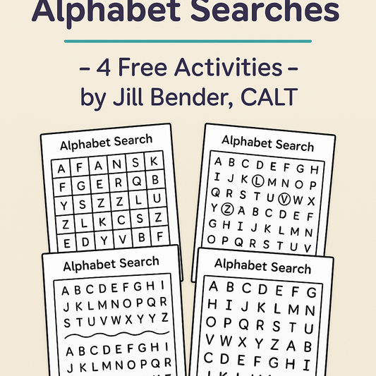 Alphabet Searches – 4 Free Activities