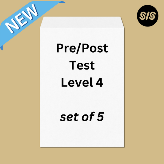 Level 4 Pre/Post Test
