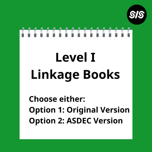 Level 1 Linkage/Writing books