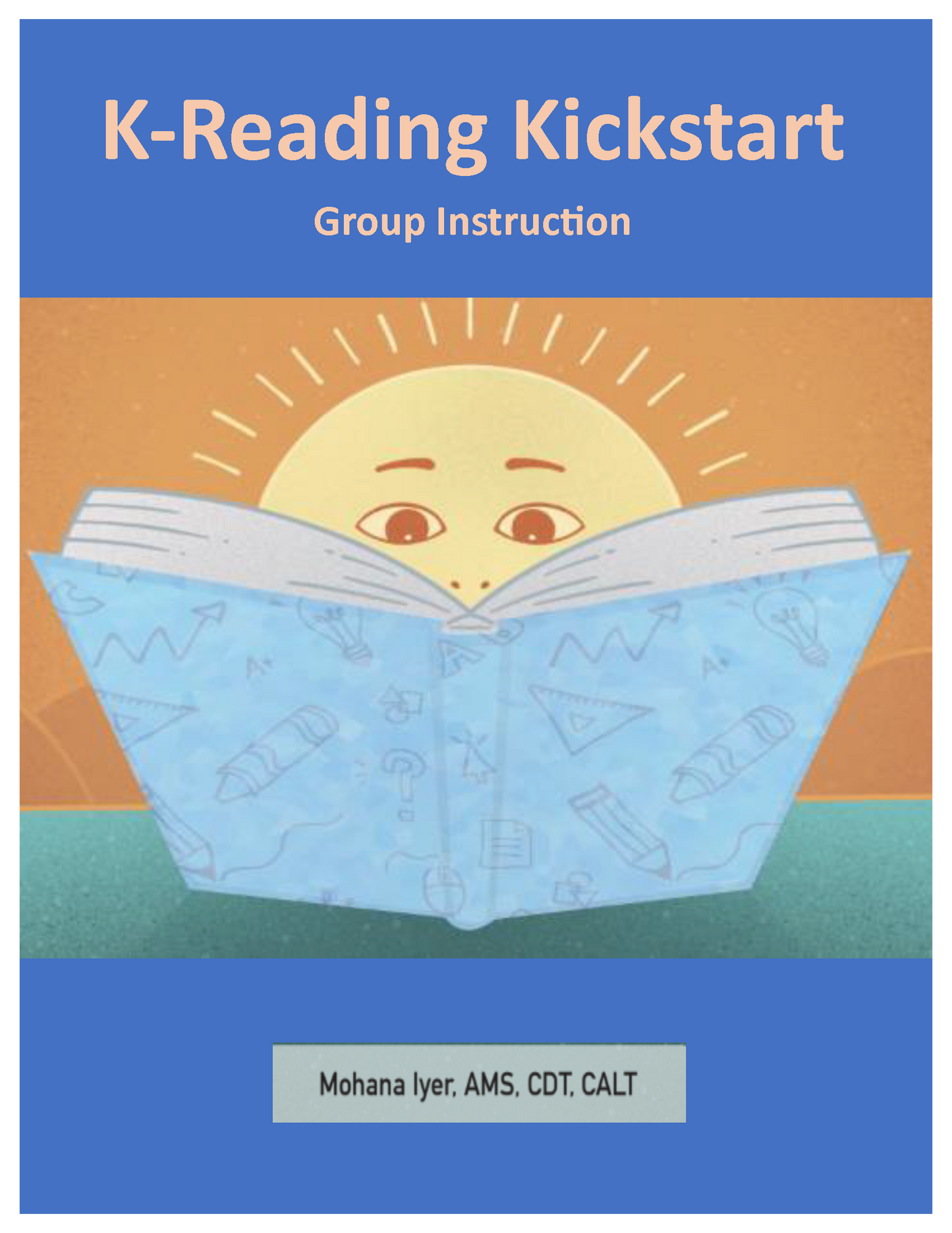 Image of K-Reading Kickstart Group Instruction book