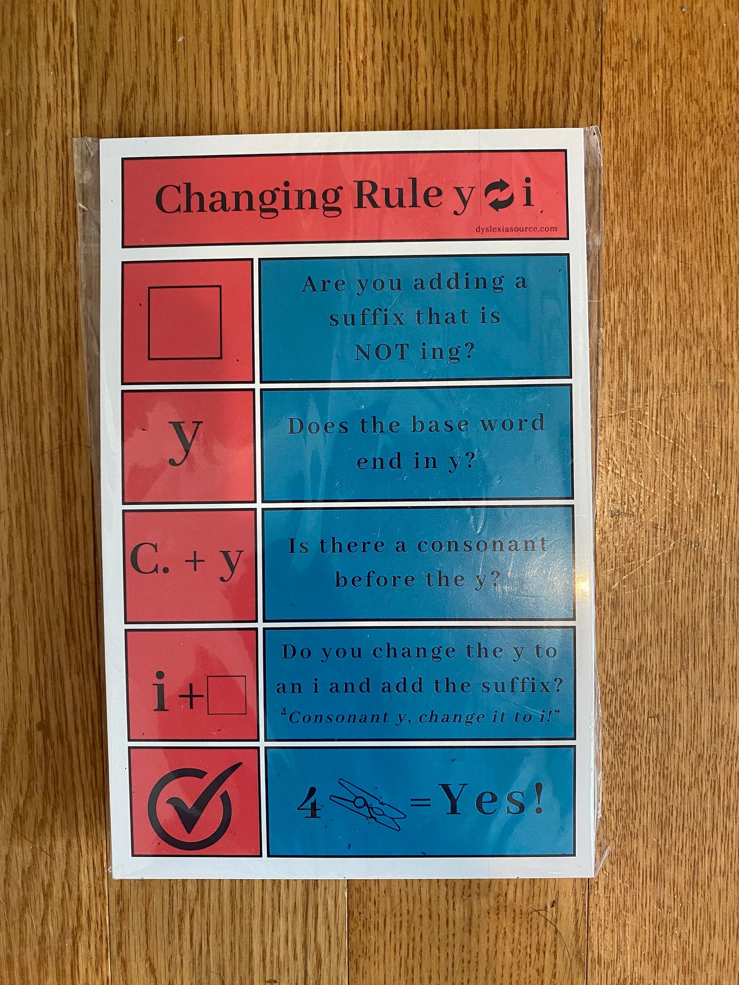 image of spelling pack