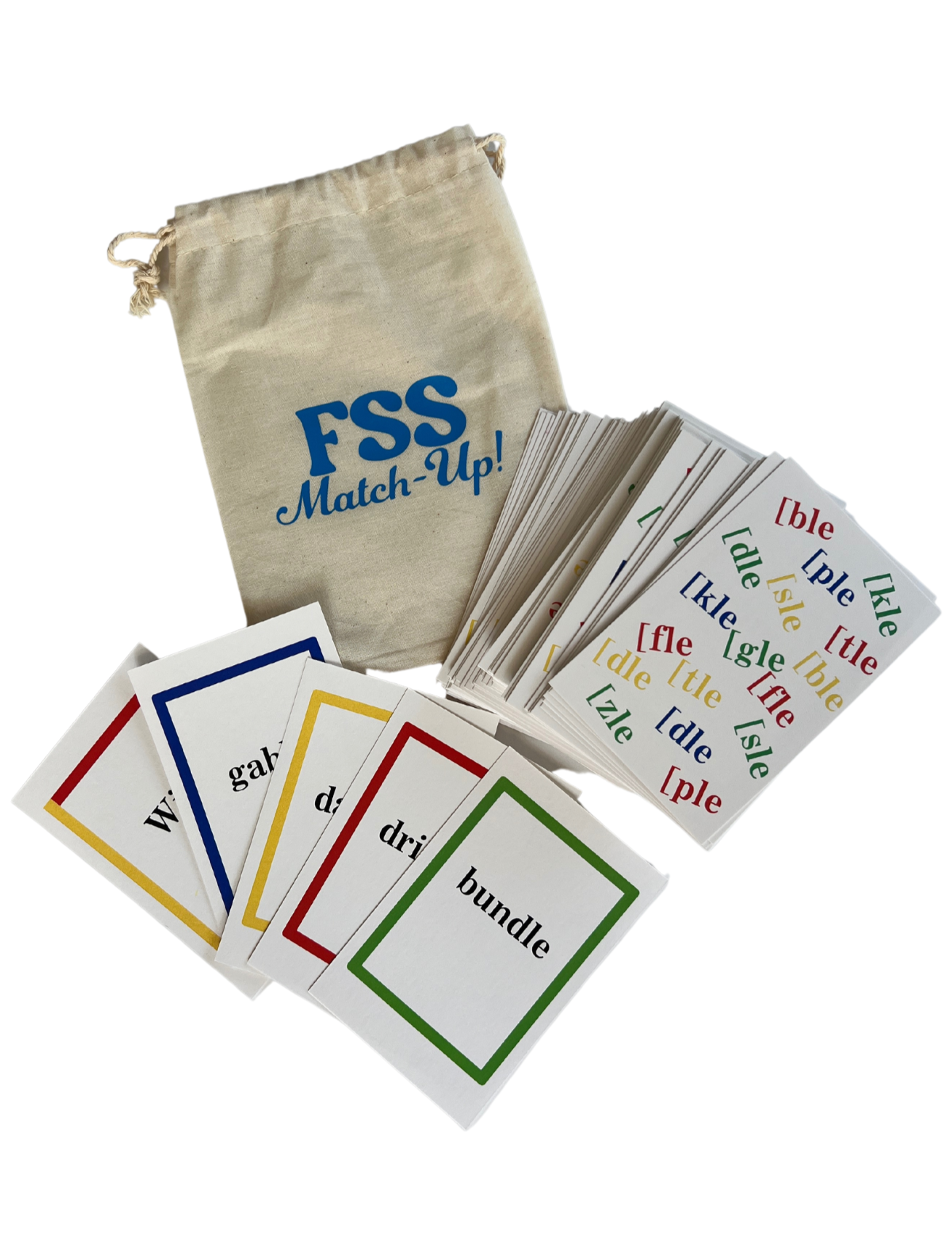 FSS game packet of cards and bag