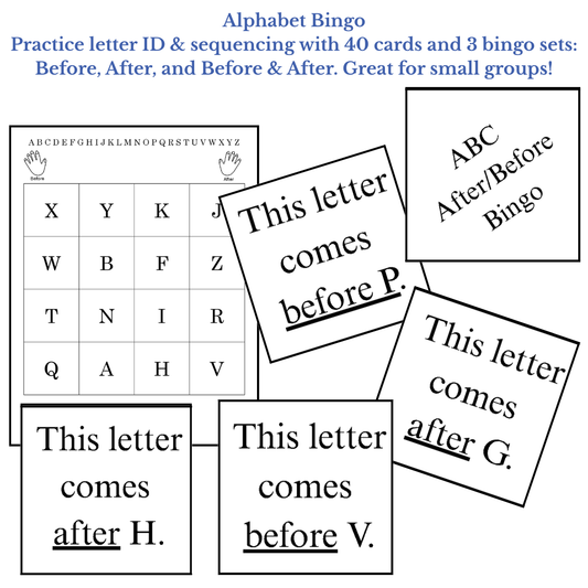 Alphabet Bingo