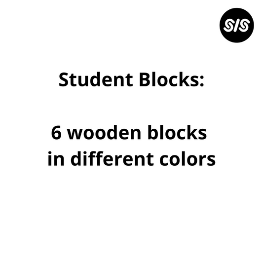 title for student manipulative blocks