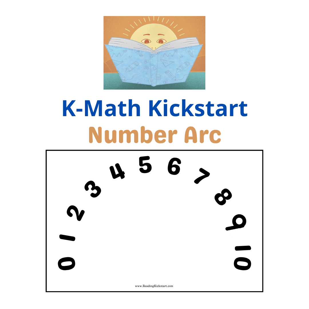 Number Arc for K-Math Kickstart