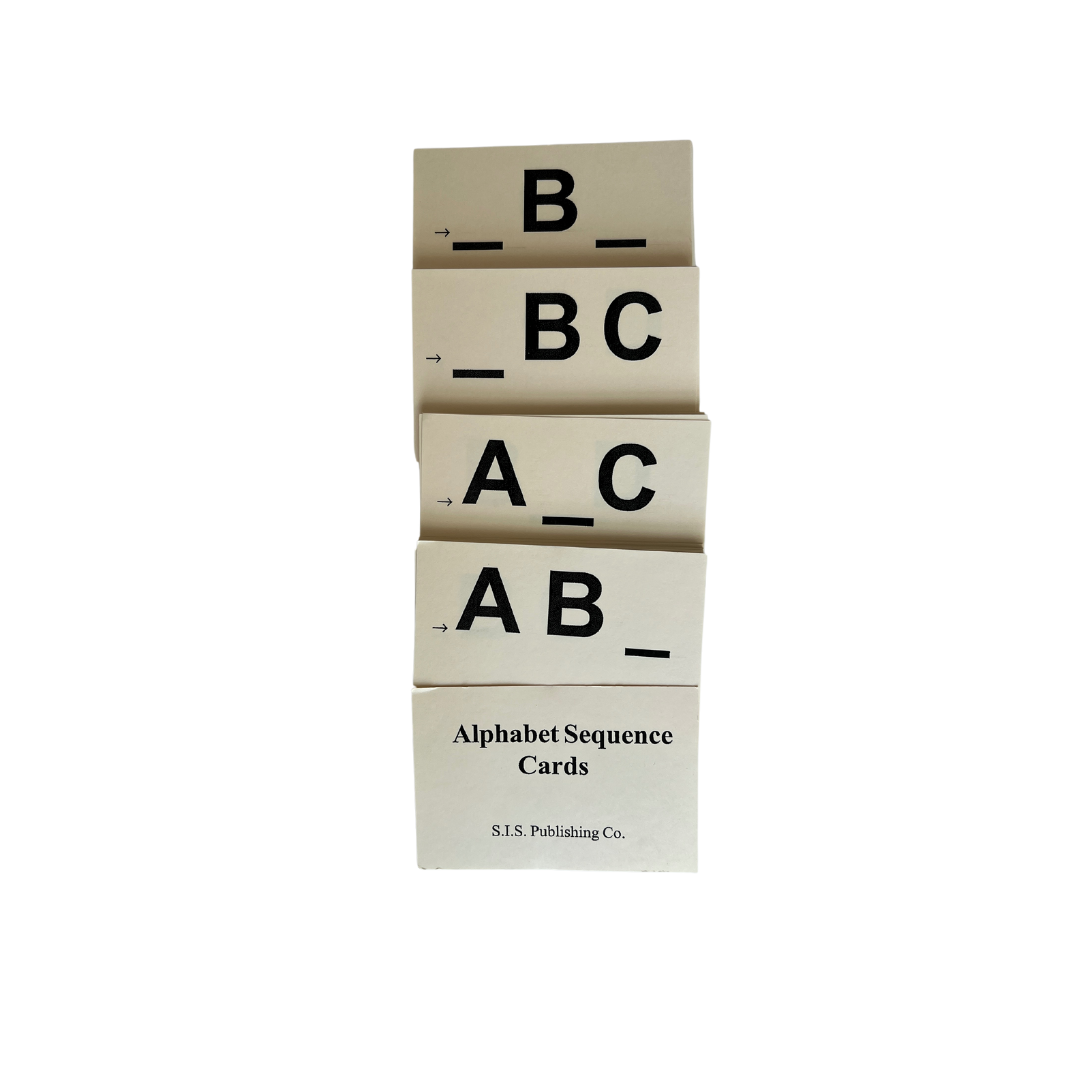 picture of alphabet sequence cards