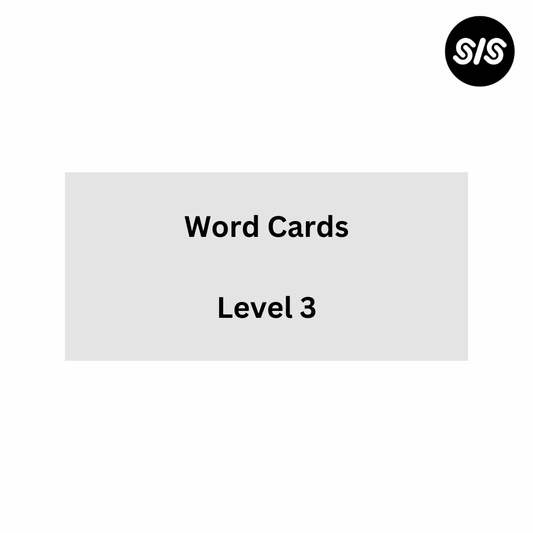 Level 3 Word Cards