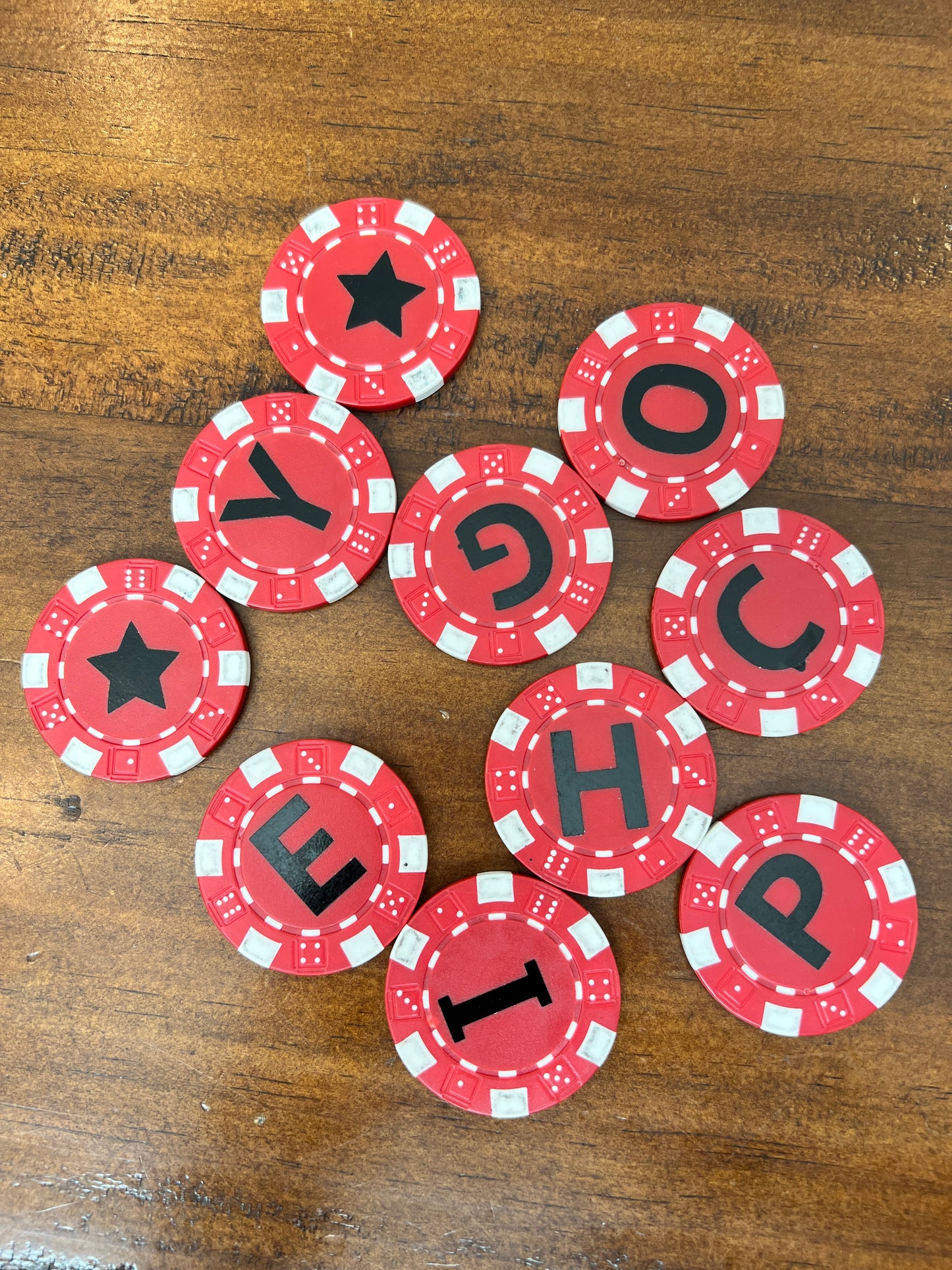 New! Alphabet Poker game
