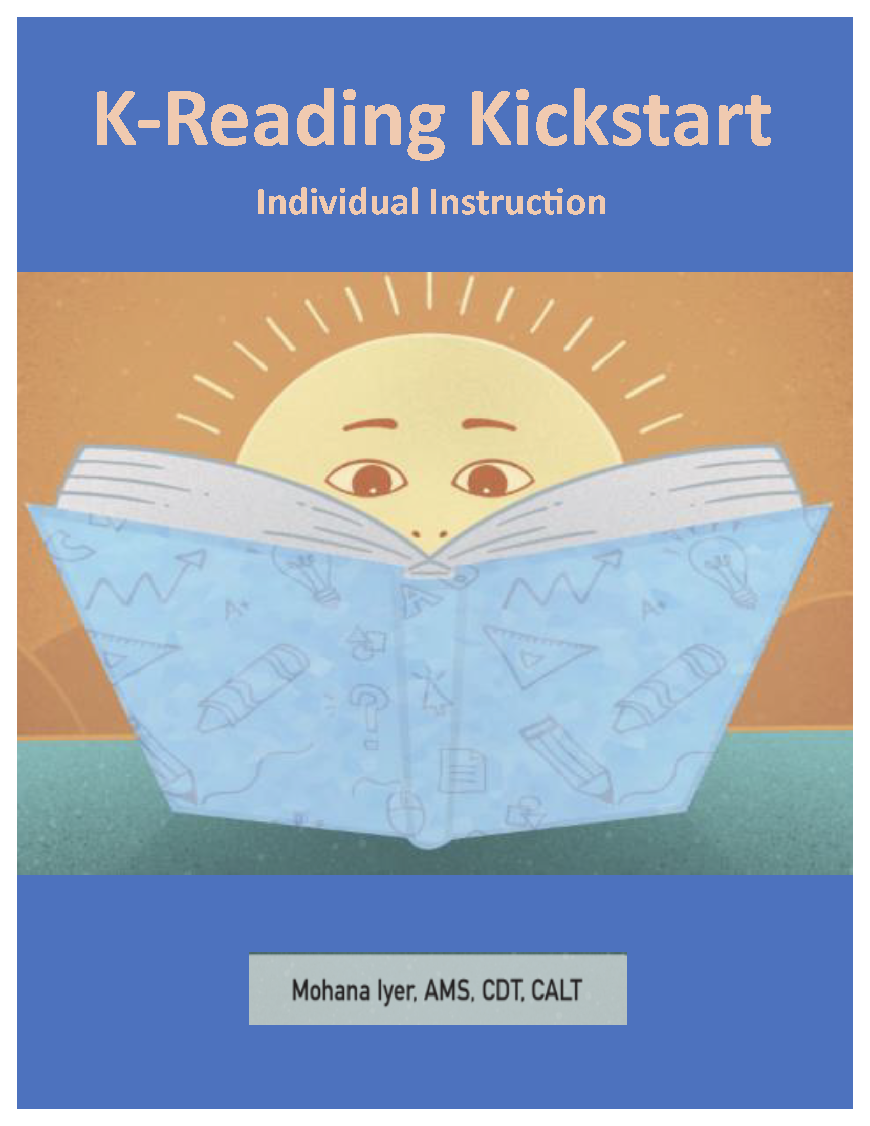 Image of K-Reading Kickstart Individual Instruction book