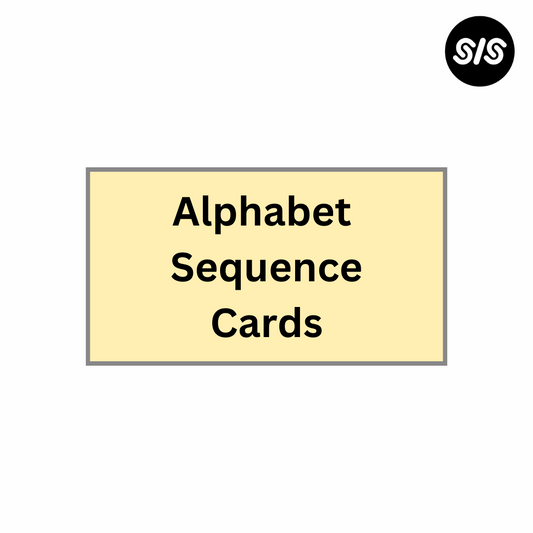 SIS alphabet sequence cards